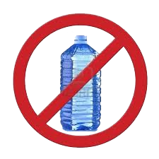 No Water Bottles